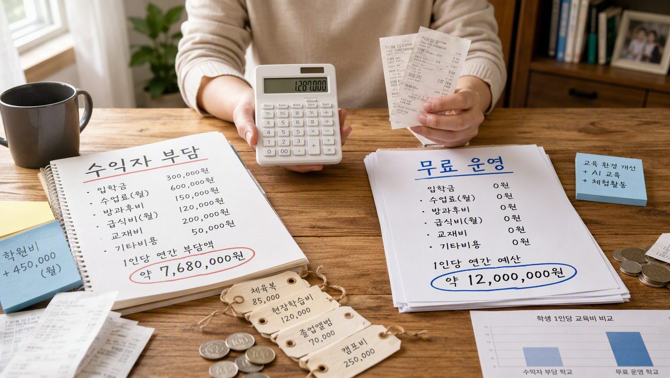 초등방과후 프로그램 예산 규모와 만족도, 학교별 비용 차이