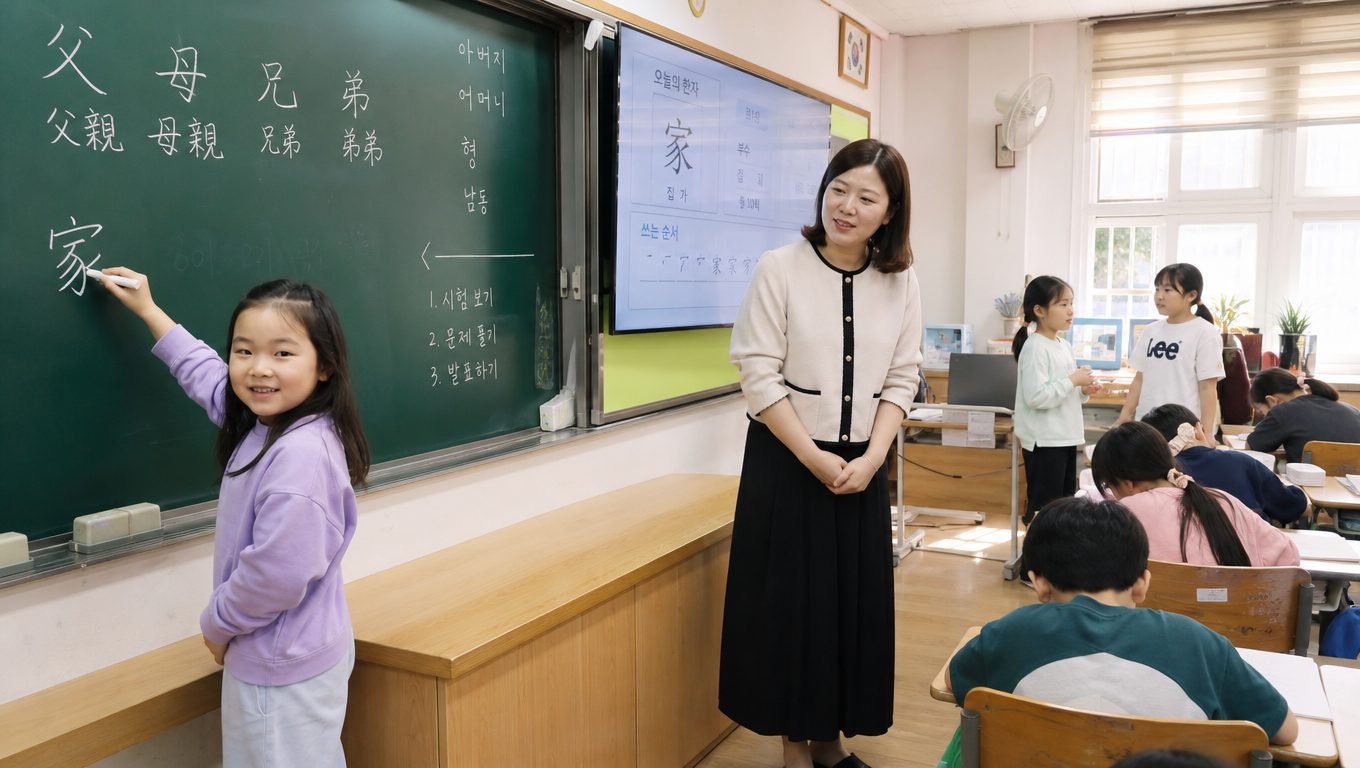 초등 방과후 한자 수업 실제 진행과 후기