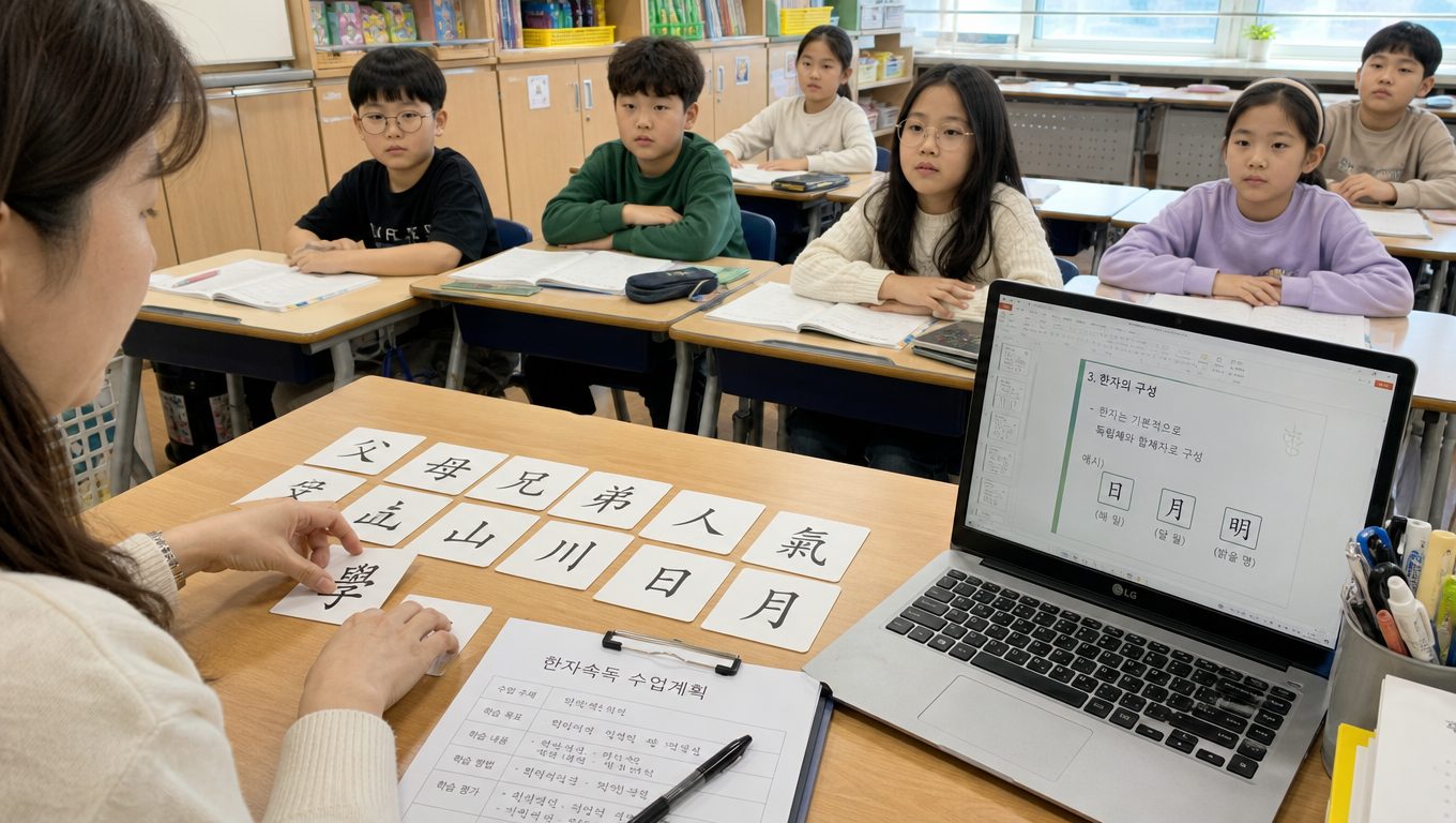 초등 방과후 한자 강사 준비와 수업 운영 실무