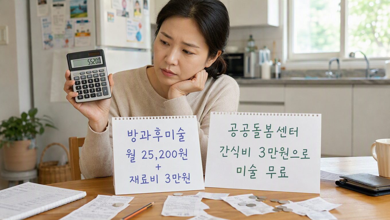 초등방과후미술 프로그램 비용과 지원 혜택