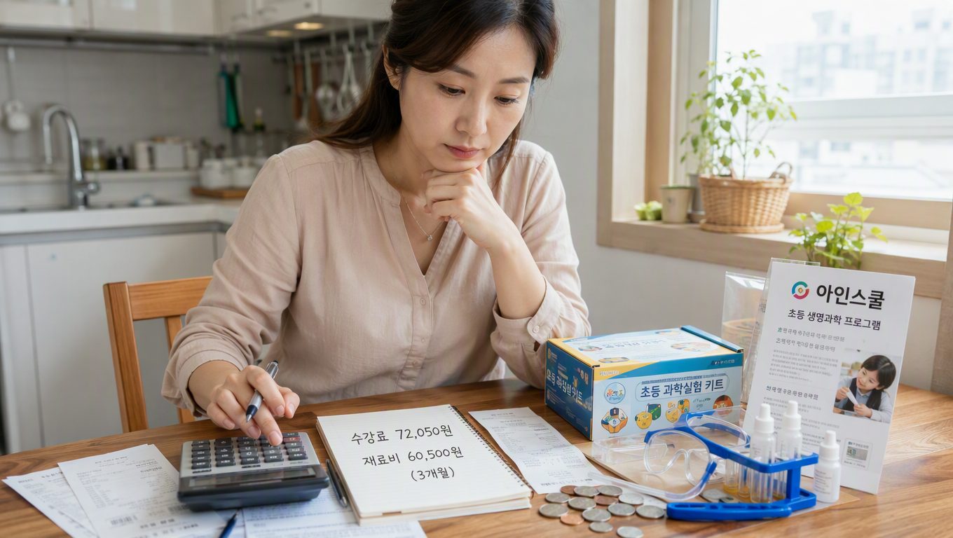 초등 방과후 생명과학 프로그램 비용과 신청 전 확인사항