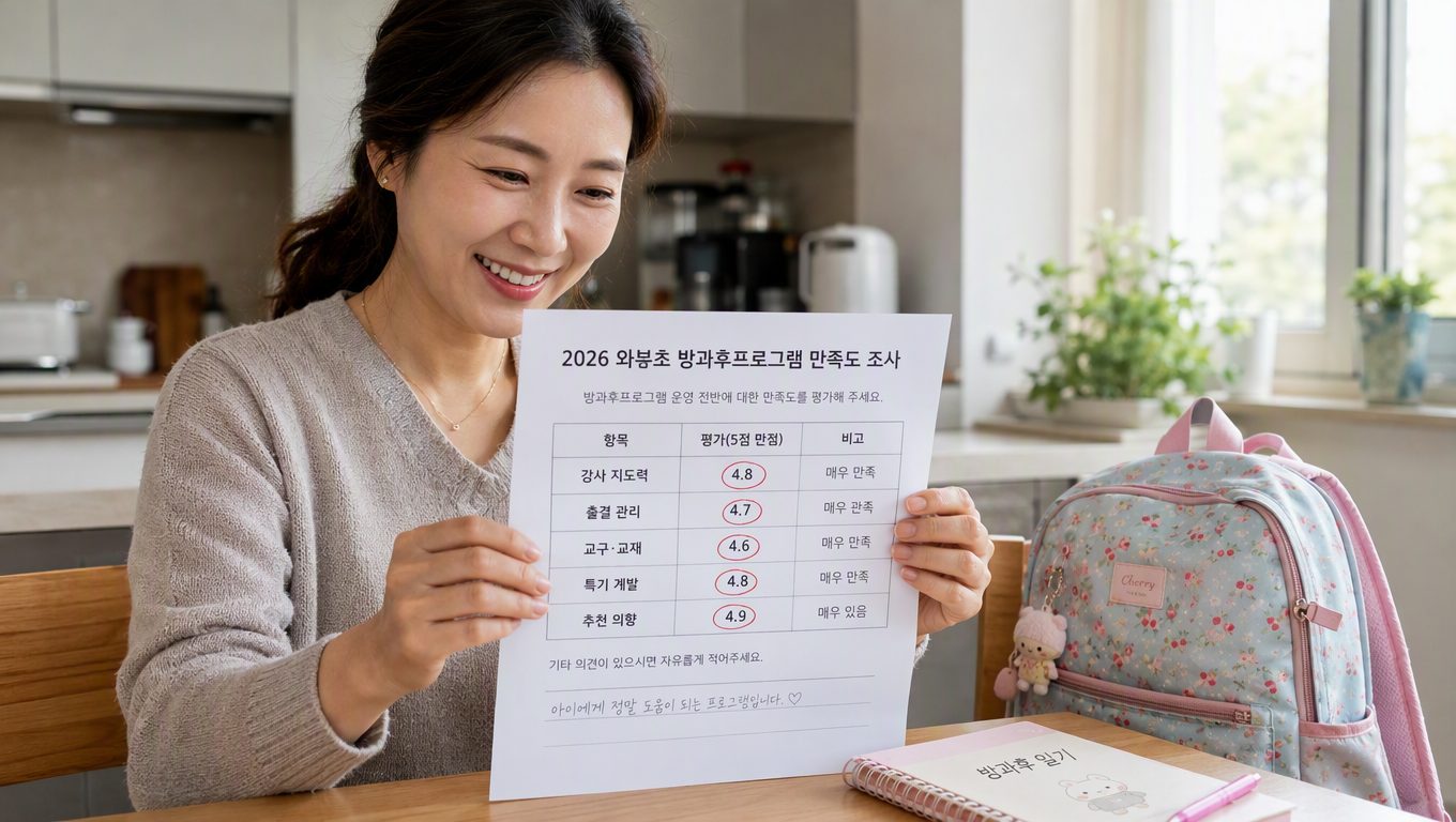 방과후 학습 프로그램 학부모 만족 요인과 선택·평가 방법